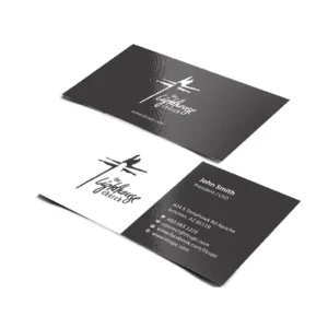 Glossy Laminated Business Cards