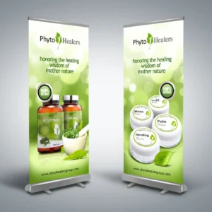Double-Sided Roll Up Standee