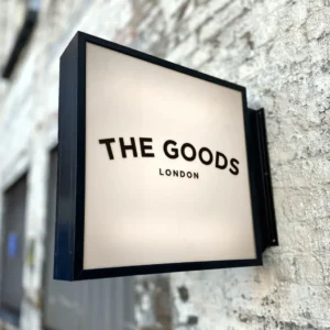 Illuminated Box Sign