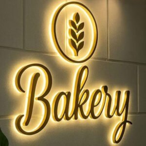 LED Backlit Sign Board