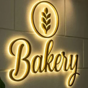 LED Backlit Sign Board