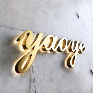 Metal Letter Sign Board