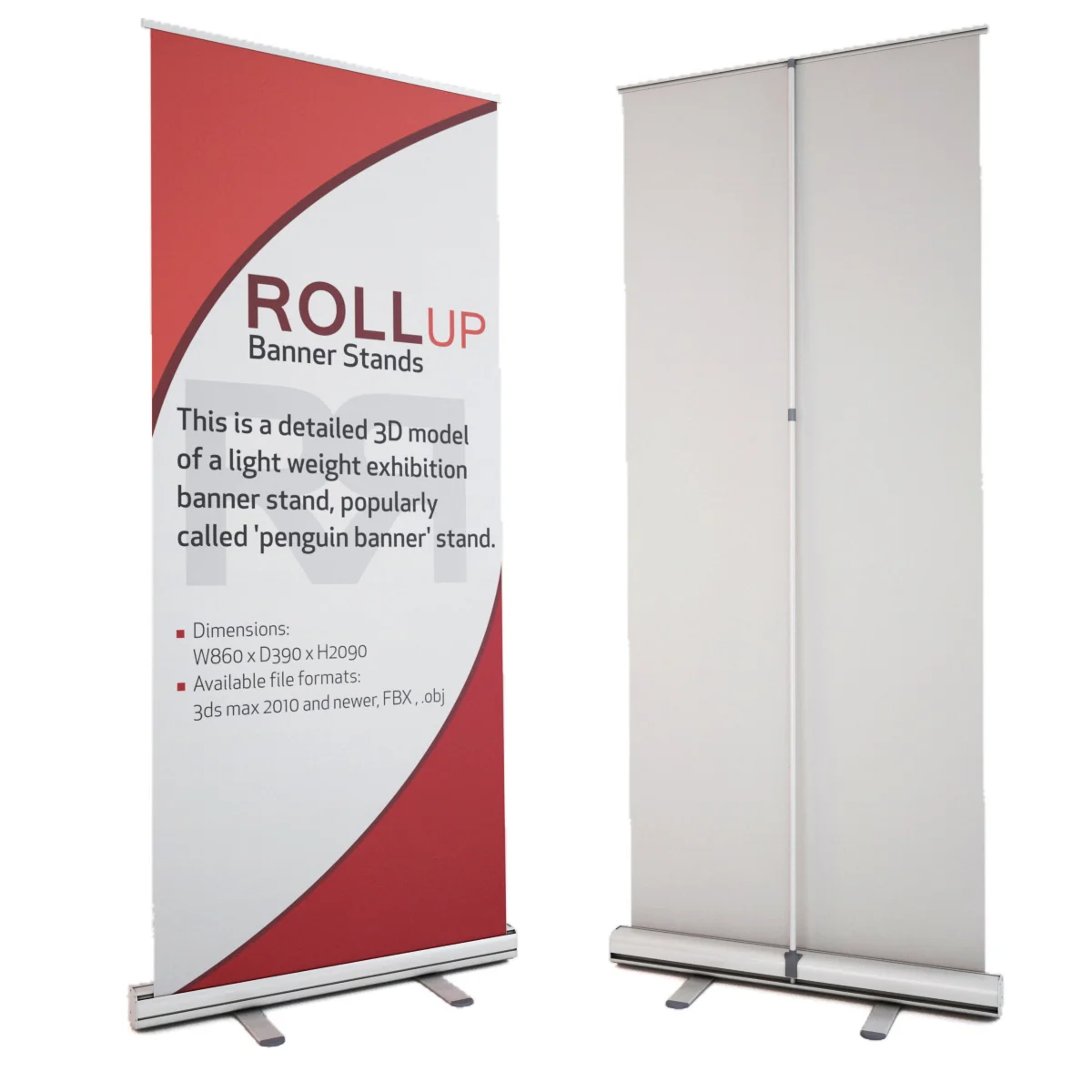 Standard Roll Up Standee (85x200cm)